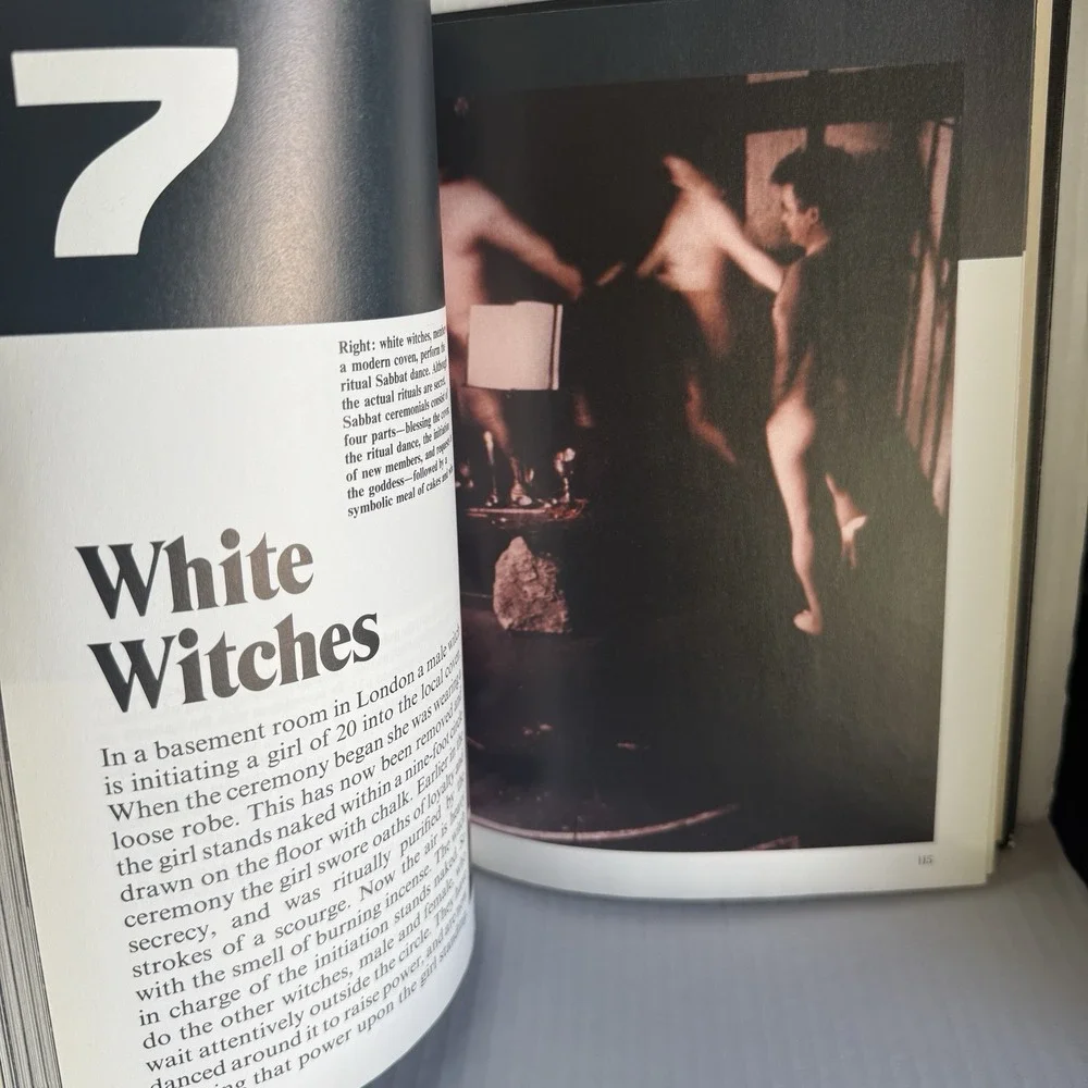 Vintage 1976 The Supernatural Series Witches & Witchcraft Hardcover‎ Book